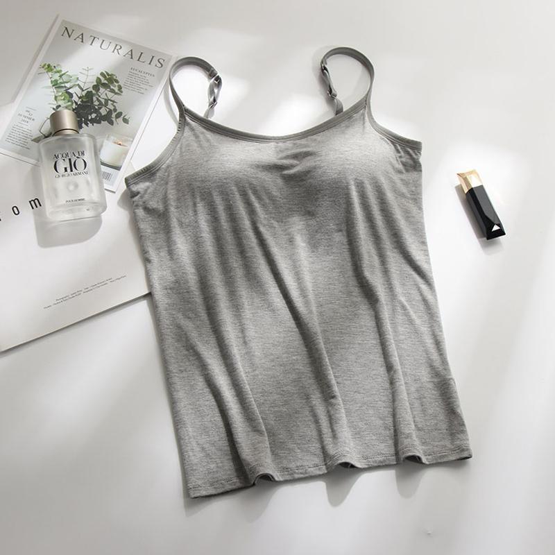 Comfort Fit Padded Tank Top™ | Featuring Integrated Bra