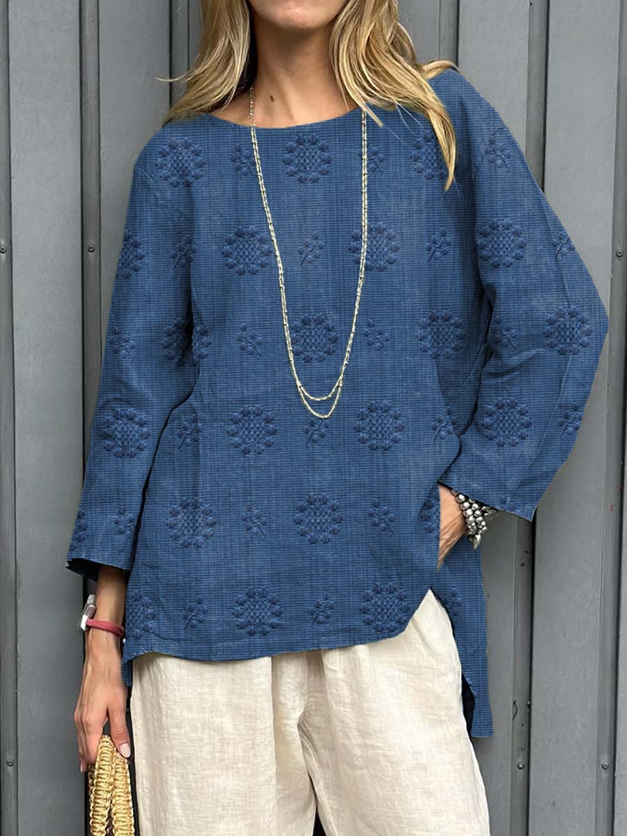 Maryan | Retro Floral Print Shirt