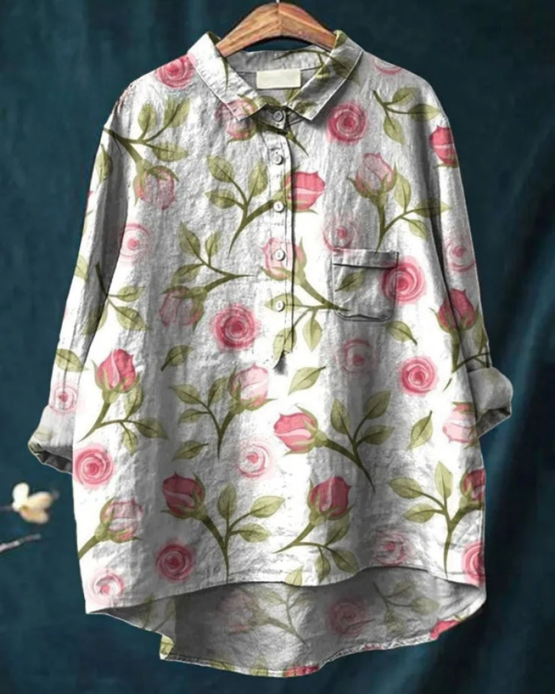 Edwina | Bloom Button Blouse