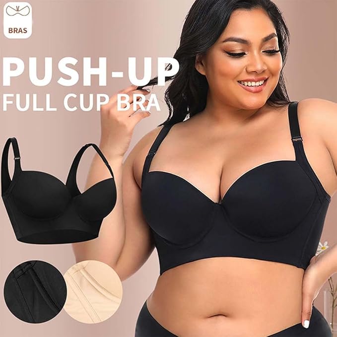 Plus Size Support Bra - Jean Style