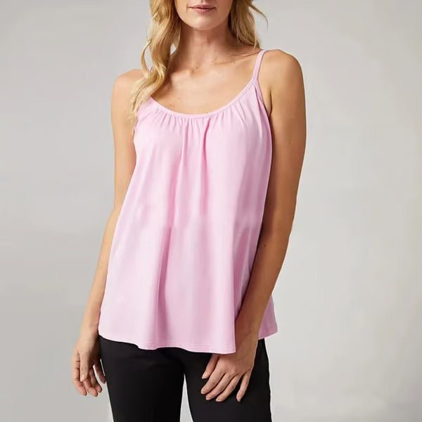 Cetestia™ | Coastal Comfort Top with Integrated Bra