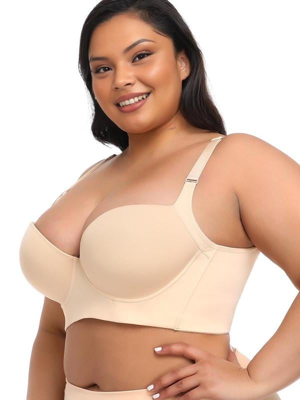 Plus Size Support Bra - Jean Style