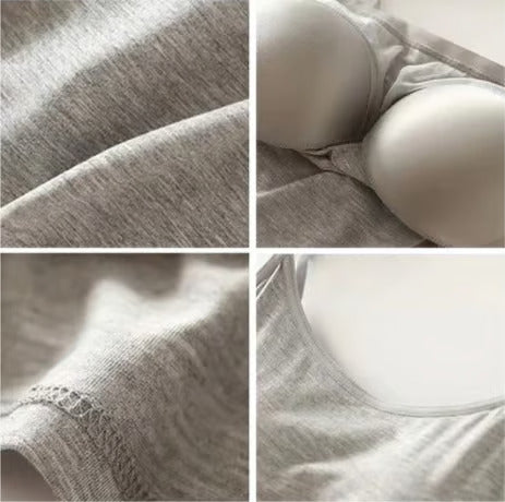 Cetestia™ | Coastal Comfort Top with Integrated Bra