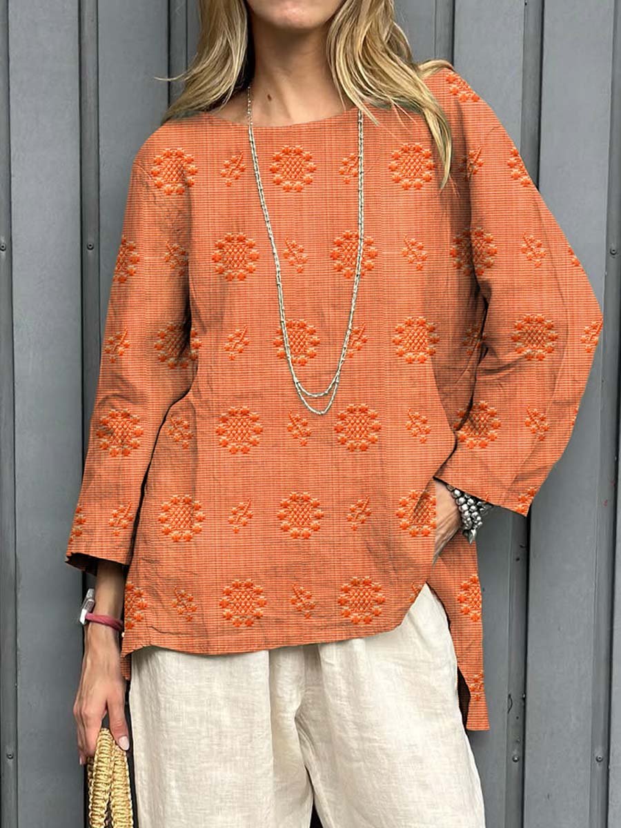 Maryan | Retro Floral Print Shirt