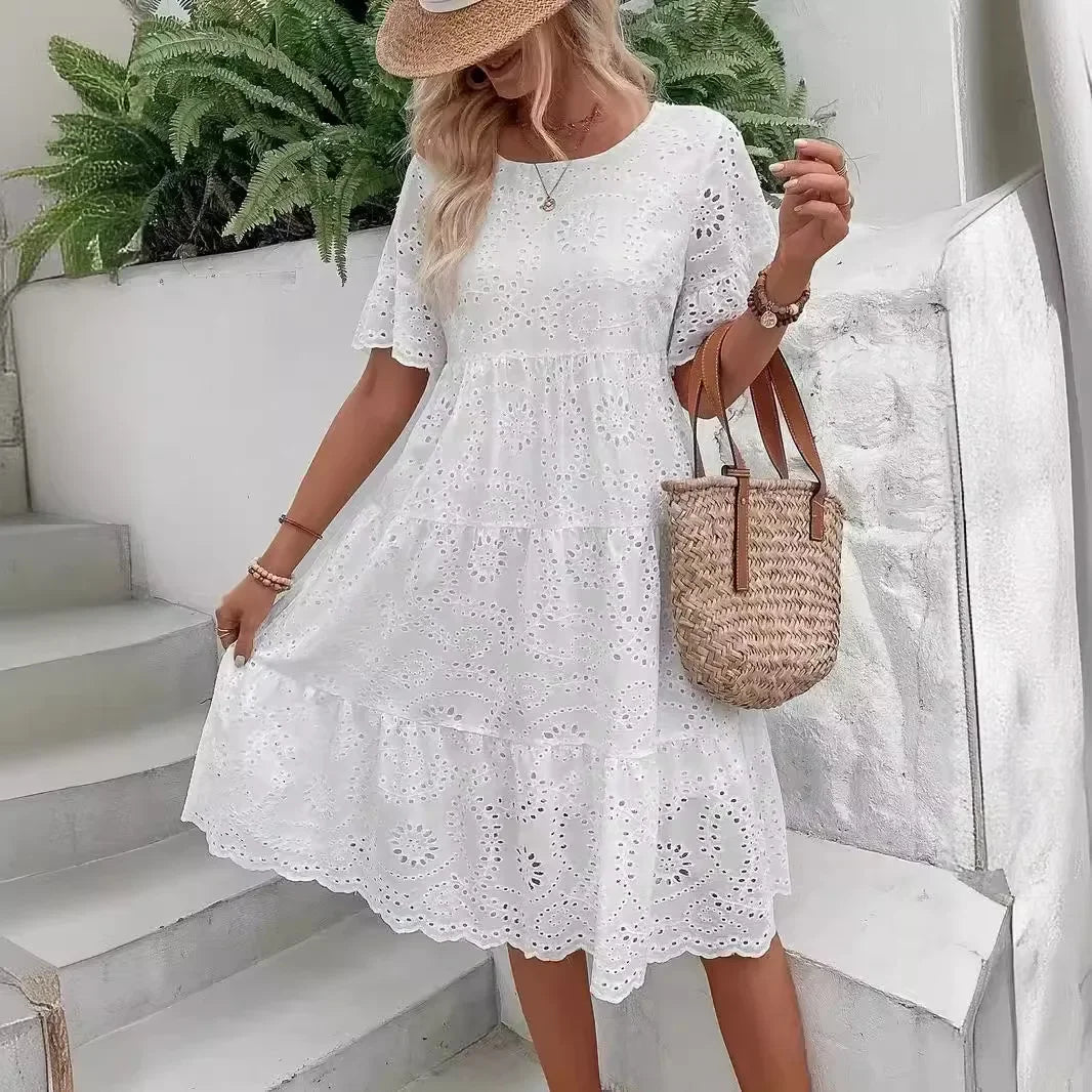 Jacky | Soft Lace Dress