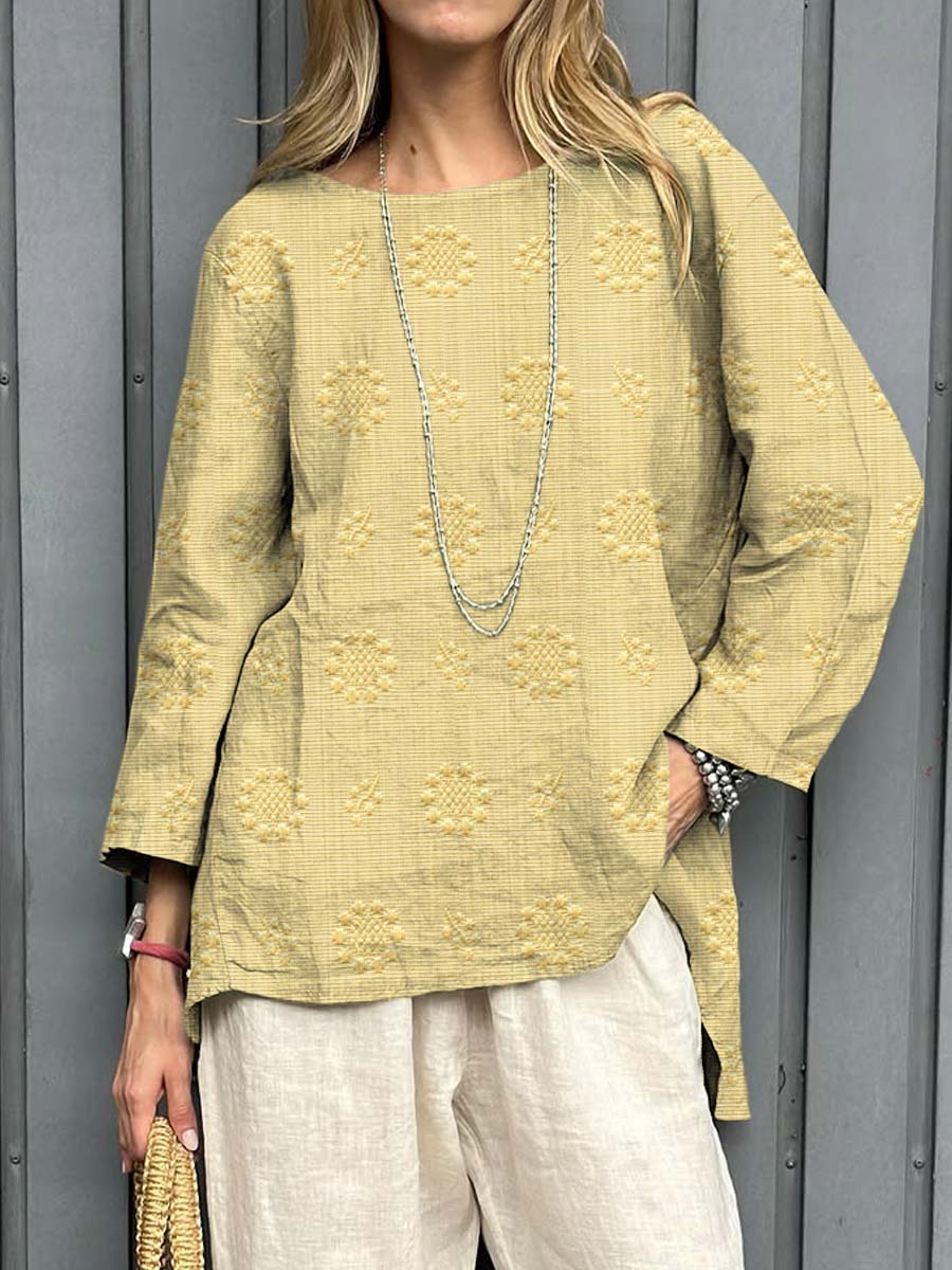 Maryan | Retro Floral Print Shirt