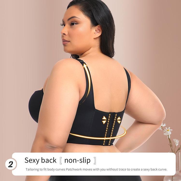 Plus Size Support Bra - Jean Style