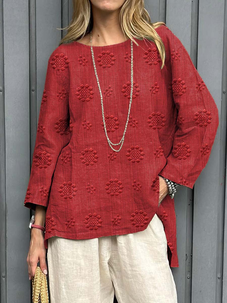 Maryan | Retro Floral Print Shirt